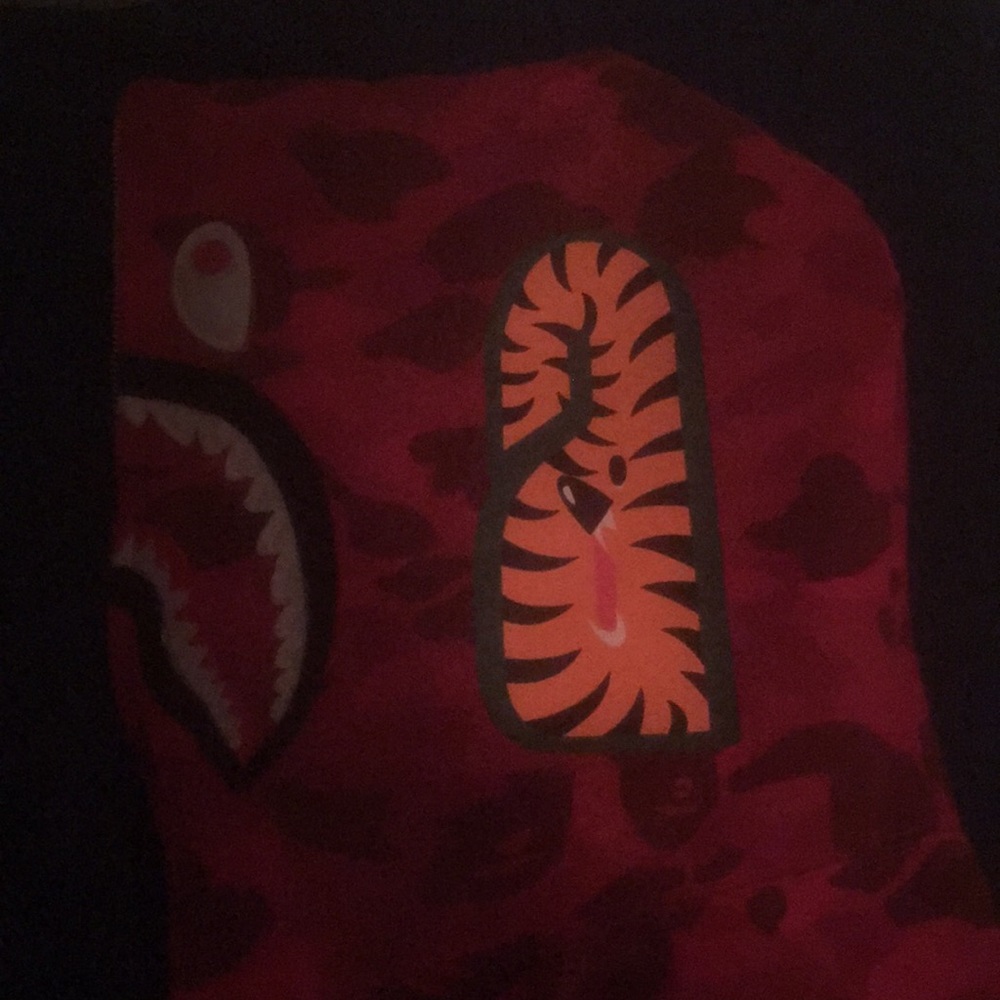 Rea bape jacket red❤️